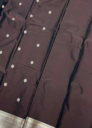 Kanchi Silk Silver Zari