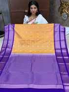 Premium Kanchi Silver Zari