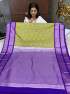 Premium Kanchi Silver Zari