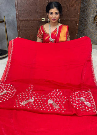 Crush Saree