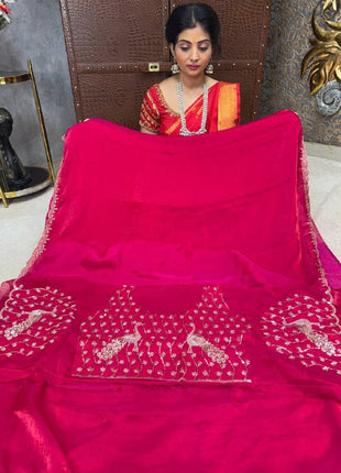 Crush Saree