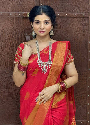 Kanchi Silk Gold Zari