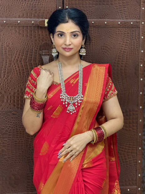 Kanchi Silk Gold Zari