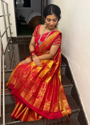 Kanchi Silk Gold Zari