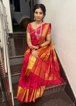 Kanchi Silk Gold Zari