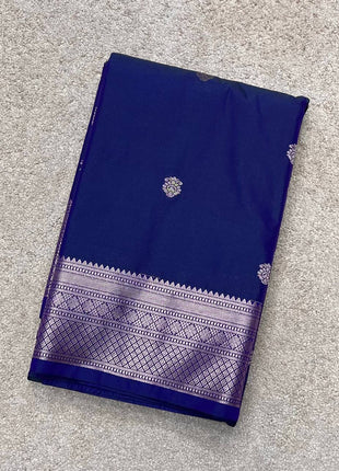 Kanchi Silk Silver Zari