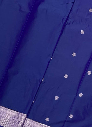Kanchi Silk Silver Zari