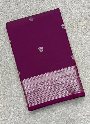 Kanchi Silk Silver Zari