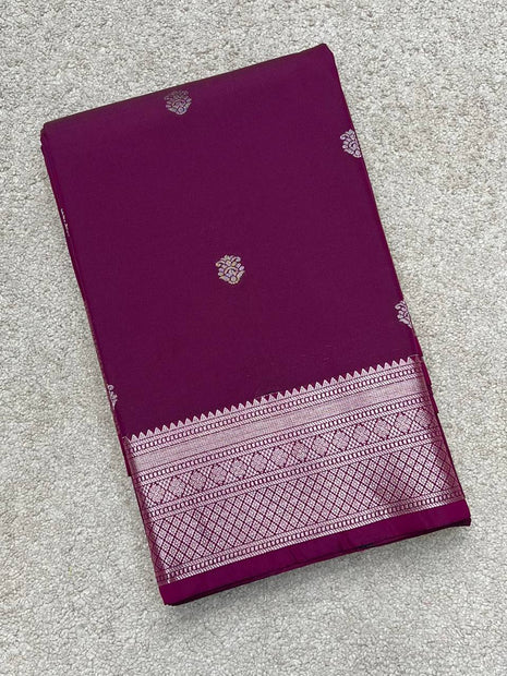 Kanchi Silk Silver Zari