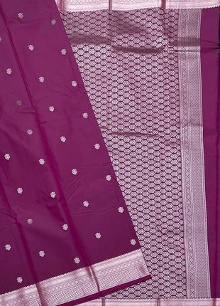 Kanchi Silk Silver Zari