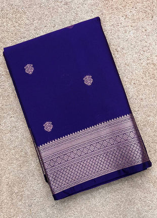 Kanchi Silk Silver Zari
