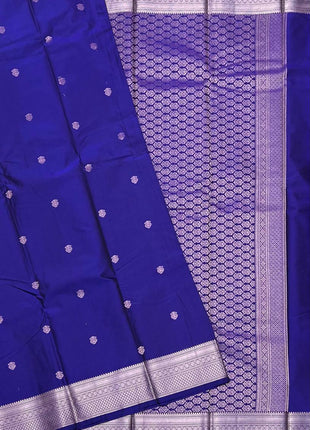 Kanchi Silk Silver Zari