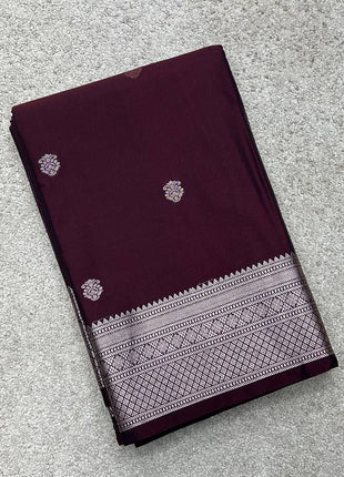 Kanchi Silk Silver Zari