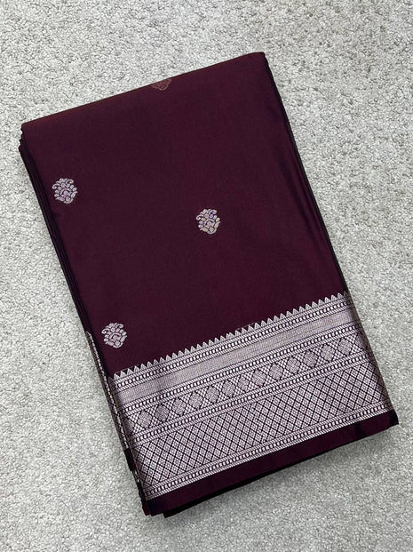 Kanchi Silk Silver Zari