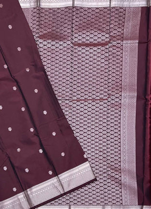 Kanchi Silk Silver Zari