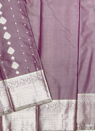 Kanchi Silk Silver Zari