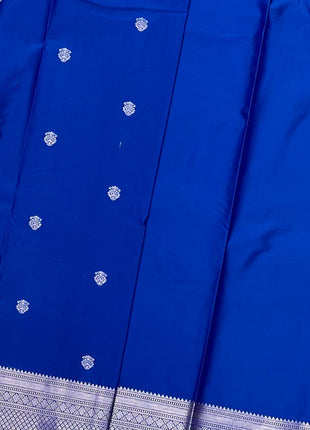 Kanchi Silk Silver Zari