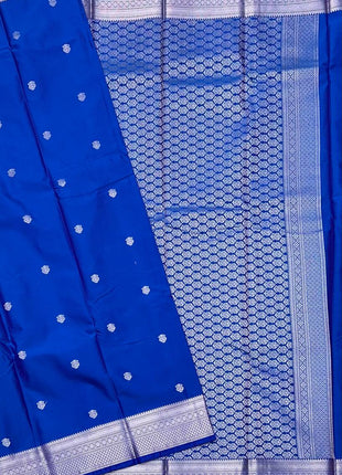 Kanchi Silk Silver Zari