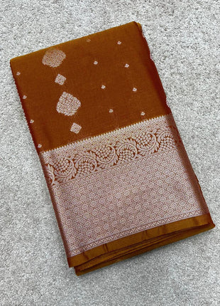 Kanchi Silk Silver Zari