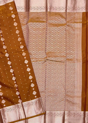 Kanchi Silk Silver Zari