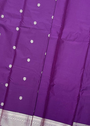 Kanchi Silk Silver Zari