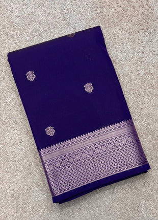 Kanchi Silk Silver Zari