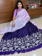 Lehenga is Free Size (Semi Stitched )