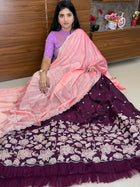 Lehenga is Free Size (Semi Stitched )