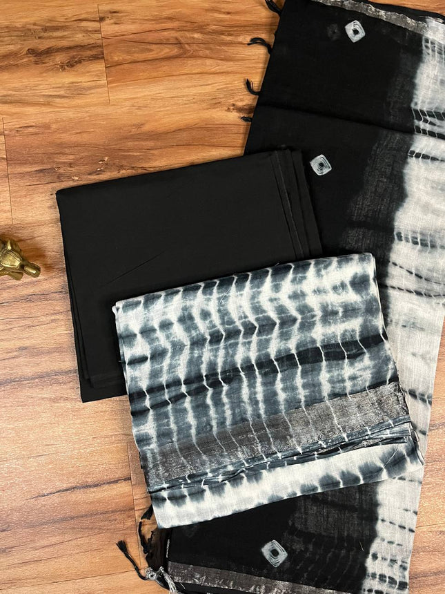 Linen Cotton Suit (Unstitched)