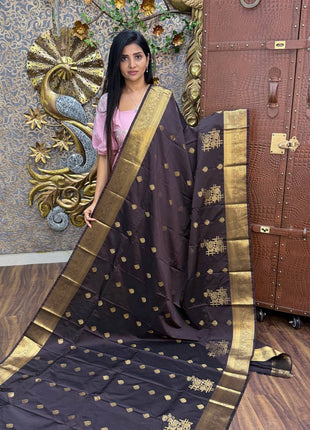 Premium Kanchi Gold Zari