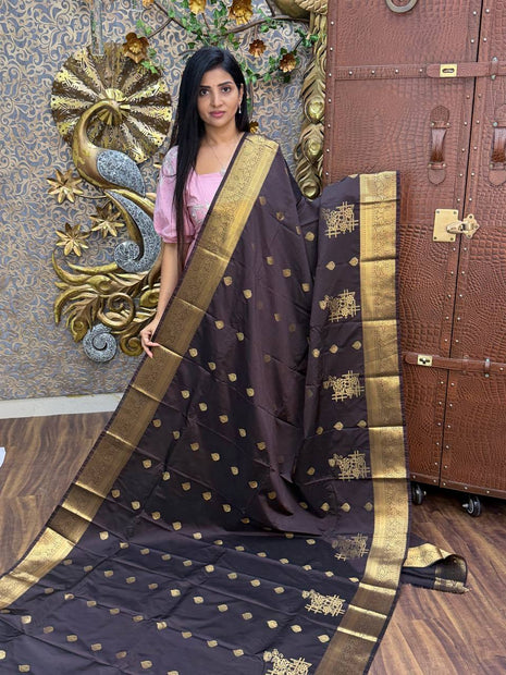 Premium Kanchi Gold Zari