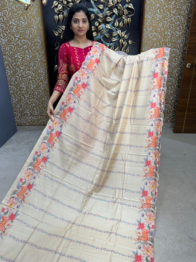 Tussar silk