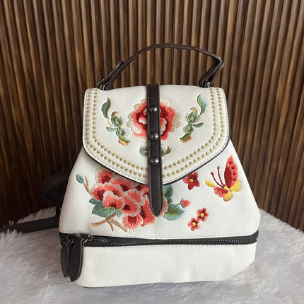 Floral Embroidered Handbag