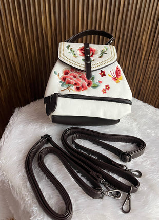 Floral Embroidered Handbag