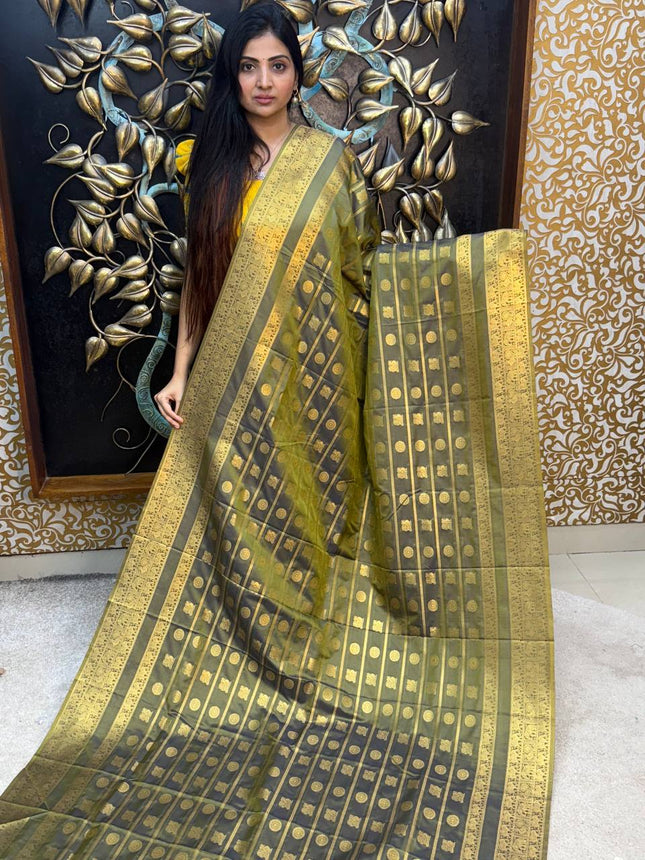 Kanchi Silk Gold Zari