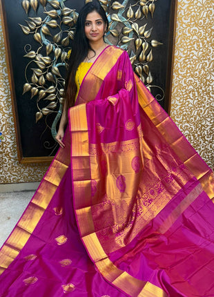 Kanchi Silk Gold Zari