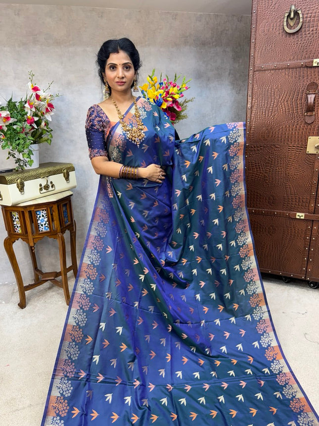 Mulberry Saree