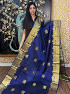 Premium Kanchi Gold Zari Pallaku Design