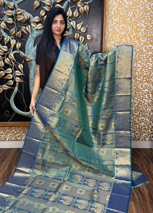 Premium Kanchi Gold Zari