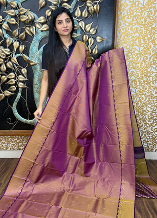 Premium Kanchi Gold Zari