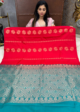Border Less Kanchi Silk