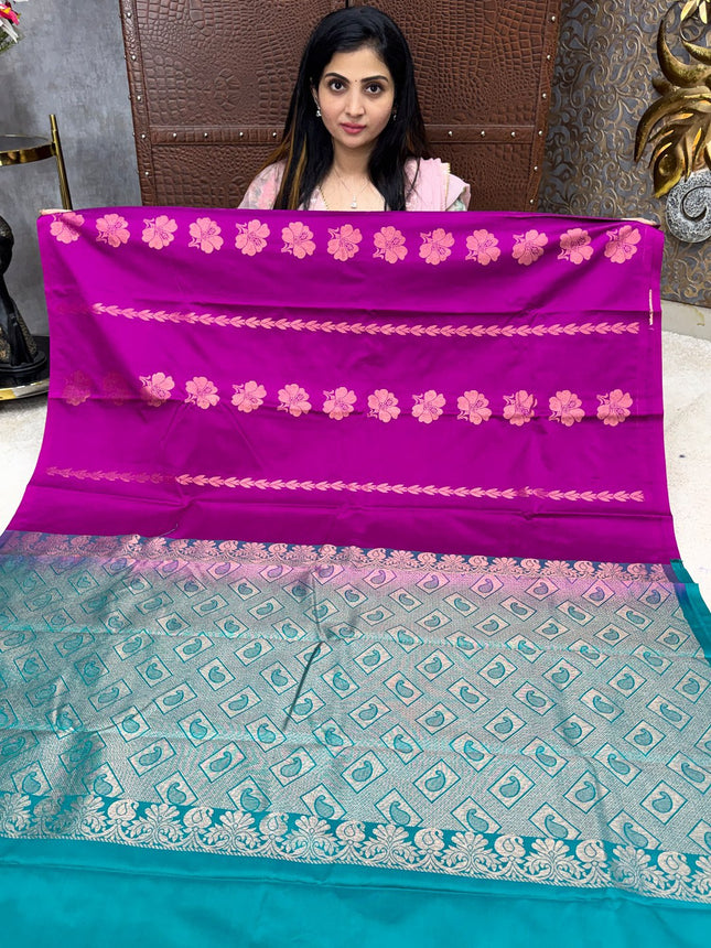 Border Less Kanchi Silk