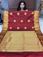 Premium Kanchi Gold Zari Pallaku Design
