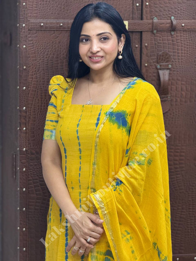 Linen Cotton Suit (Unstitched)