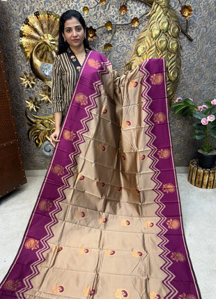 Semi kanchipuram Silk