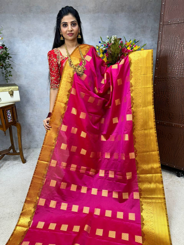 Premium Kanchi Gold Zari