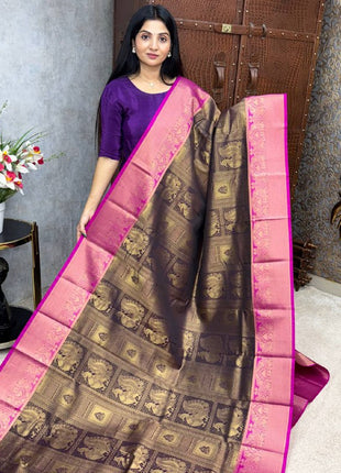 Premium Kanchi Gold Zari