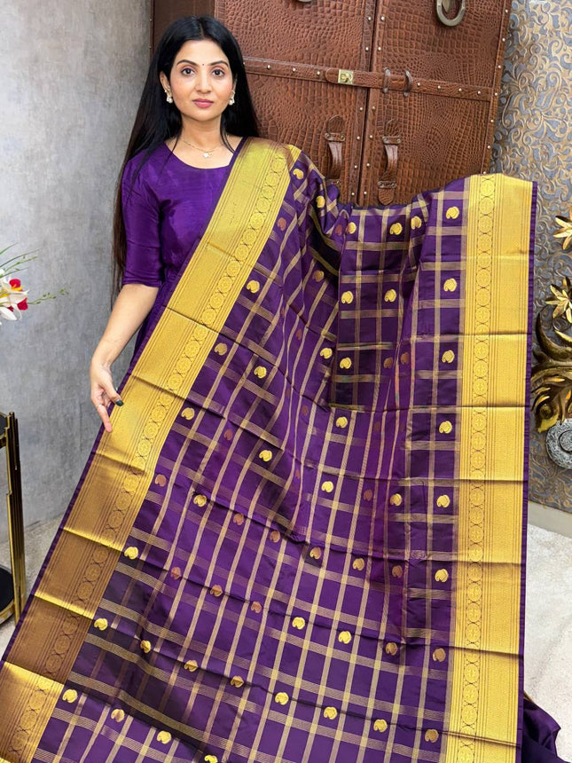 Kanchi Silk Gold Zari