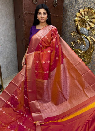 Kanchi Silk Silver Zari