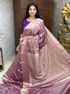 Kanchi Silk Silver Zari